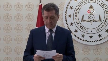 Milli Eğitim Bakanı Ziya Selçuk: "Uzaktan eğitimin 31 Mayıs'a kadar uzatılması kararlaştırılmıştır"