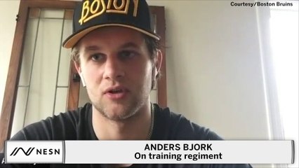 Anders Bjork's Workout Regiment Includes Uphill Roller Blade Sprints