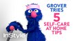 Sesame Street's Grover Tries 5 Self-Care Tips For #StayHome #WithMe