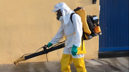 AGENTES DE ENDEMIAS DE ITAMBÉ HIGIENIZANDO AS RUAS - COMBATE AO CORONA VÍRUS, COVID19