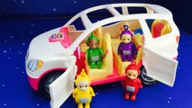 TELETUBBIES Toys Musical Fisher Price Car Ride and Learning Shapes with NOO NOO-