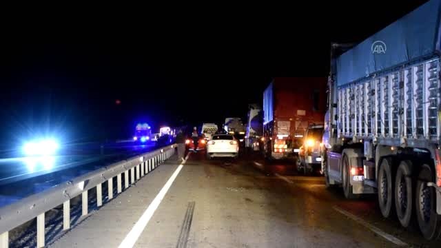 Konya'da ata çarparak devrilen tırın sürücüsü öldü