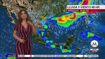 Pamela Longoria nos da el pronóstico del tiempo para este miércoles 29 de abril