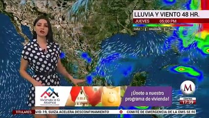 Sandy Tok nos da el pronóstico del tiempo para este miércoles 29 de abril