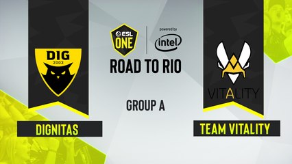 CSGO - Dignitas vs. Team Vitality [Dust2] Map 2 - ESL One Road to Rio - Group A - EU