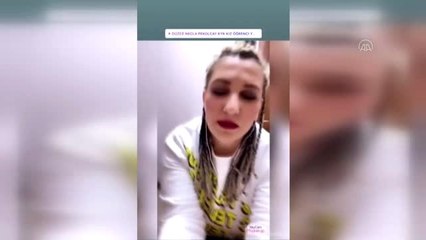 ABD'den yurda getirilen vatandaştan teşekkür videosu