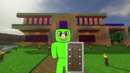 ANIMACIÓN DE MINECRAFT VEGETTA con CANCIÓN "Yo tengo un moco..."