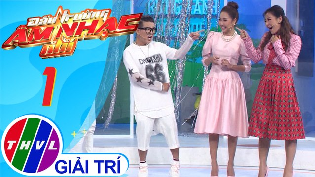 Màn xuất hiện vui nhộn của 3 vị thủ lĩnh: Nam Thư - Tường Vy - Vũ Hà trong Đấu trường âm nhạc nhí