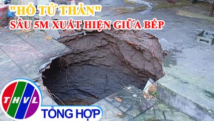 "Hố tử thần" xuất hiện giữa nhà kho ở Hà Nội