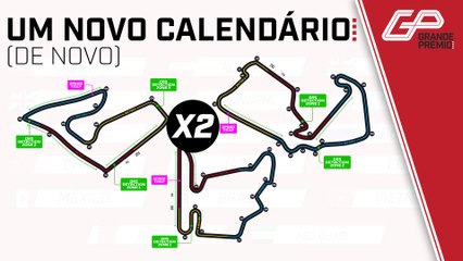 Como fica F1 2020 com 'dobradinhas' nas mesmas pistas | GP às 10