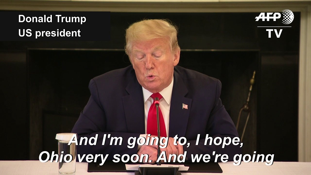 Trump hopes 'good old-fashioned' mass rallies return soon