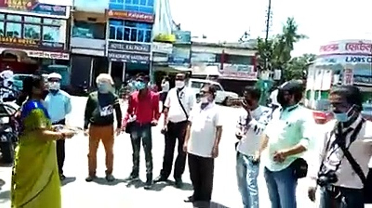 Today, Karimganj Sampurna Nari Sangstha honored the journalist
