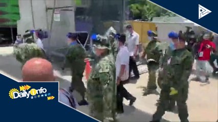 PNP Chief PGen. Gamboa, nag-ikot sa mga quarantine checkpoints sa Metro Manila