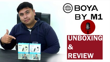 Boya BY-M1 Unboxing | Review | Sound Test | PLFZR | Pakistan