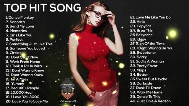 Pop Hits 2020 - Top 40 Popular Songs - Best English Music Playlist 2020 - [Wheeler-G]