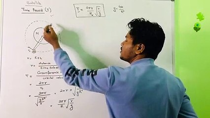 Gravitation - IX (Time Period, Height and Total Energy of Satellite), NEB Class 11 Basanta Rajbanshi