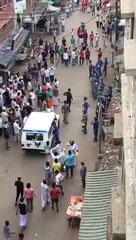 Who attacked Tikia Para in Howrah ???