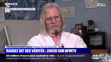 Les premiers extraits de l'interview exclusive du Pr Didier Raoult à BFMTV