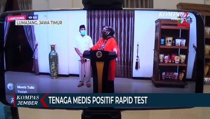 Sejumlah Tenaga Medis di Lumajang Positif Rapid Test
