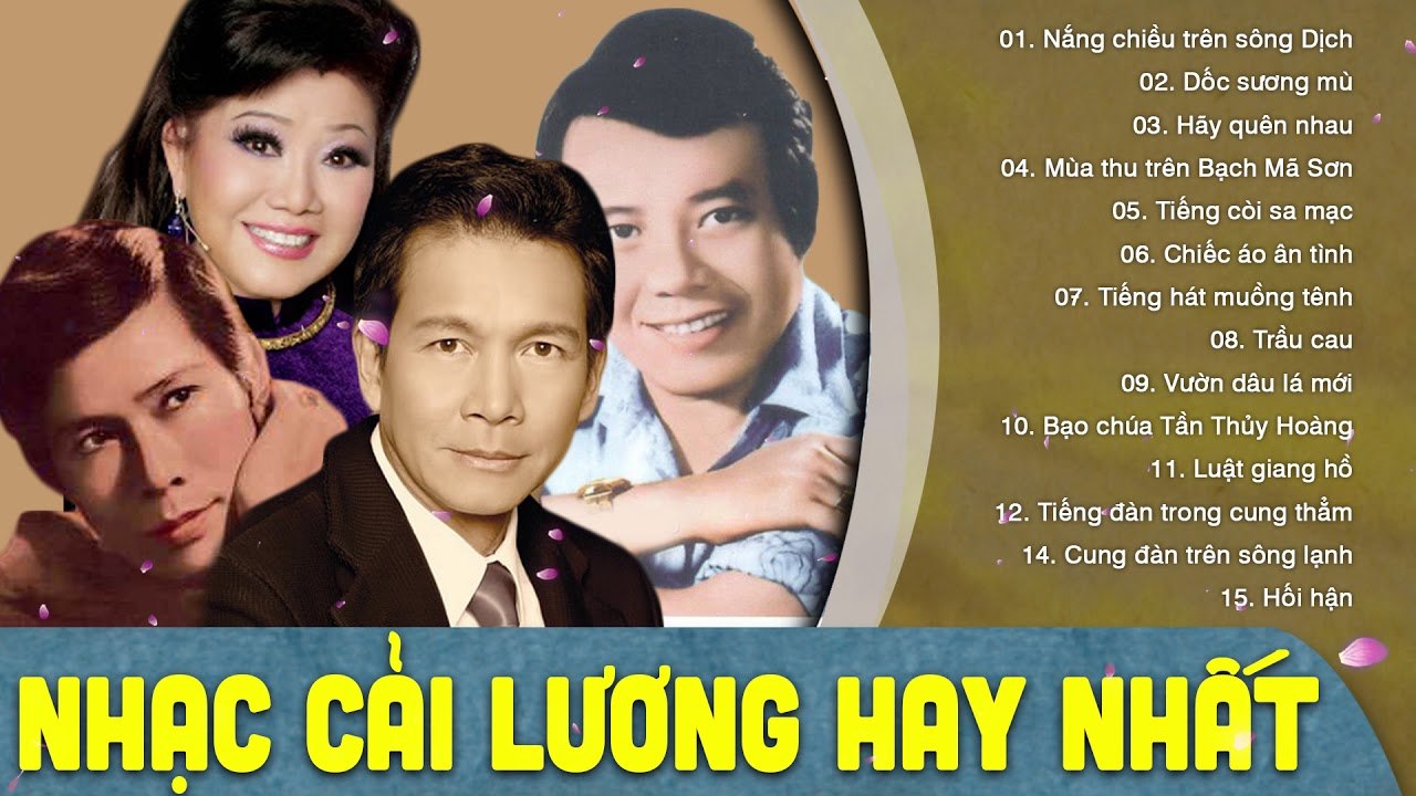 Tân Cổ Giao Duyên - vọng cổ hơi dài Vol 8  những Trích Đoạn Cải Lương Xưa trước 1975 nhiều danh ca