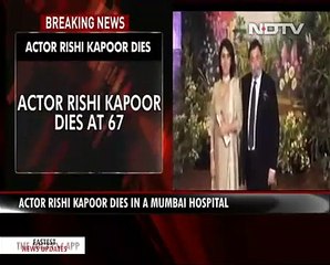 Veteran Actor Rishi Kapoor Dies At 67_he was suffering from cancer