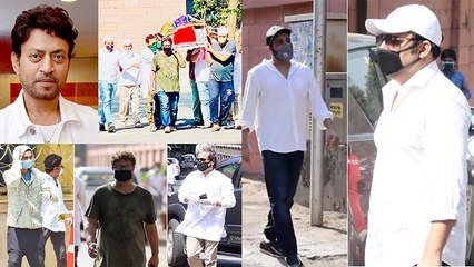 Celebs Who Attended Last Rites Of Irrfan Khan