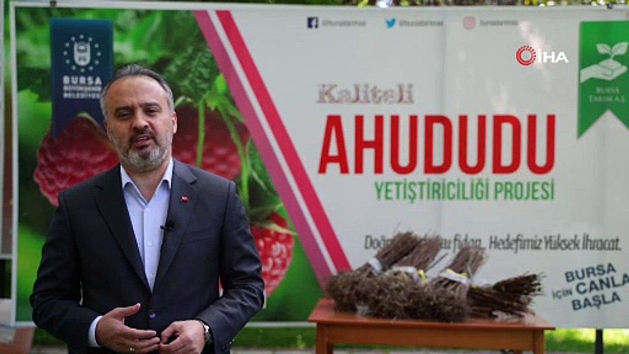 125 bin ahududu fidanı üreticiyle buluştu
