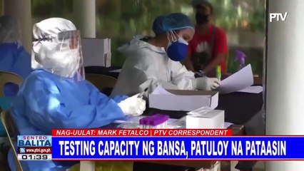 Testing capacity ng bansa vs CoVID-19, patuloy na pinatataas ayon sa DOH