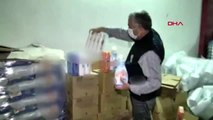 Adana'da yüklü miktarda sahte sıvı ve toz deterjan ele geçirildi