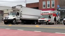 Encuentran en Nueva York un centenar de cadáveres en camiones de mudanza