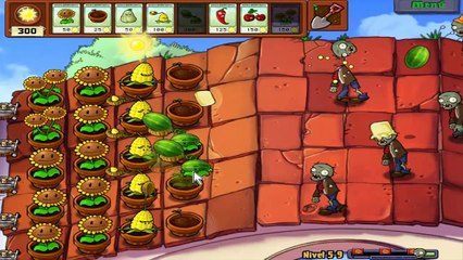Plantas Vs. Zombis - Walktough - Nivel 5 - 9