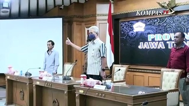 Ganjar Turut Senang Atas Kesembuhan Tim Medis RS Kariadi