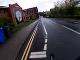 NHS worker nearly knocked off bike by dangerous driver