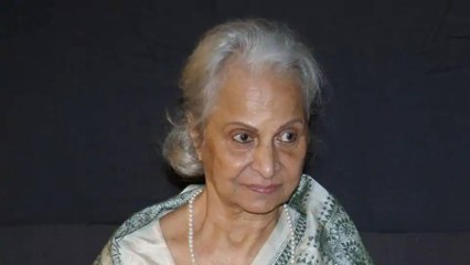 This is how Waheeda Rehman remembers Rishi Kapoor