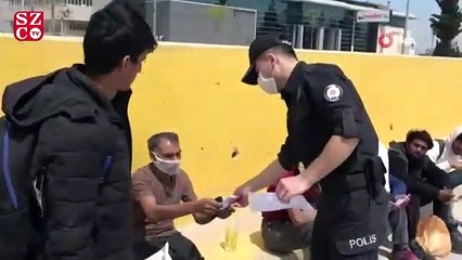 İstanbul'a yürürken Bursa'da polise yakalandılar