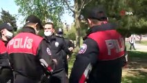 Esenyurt'ta maskesiz parka giden gence para cezası: 'Evim yakın'