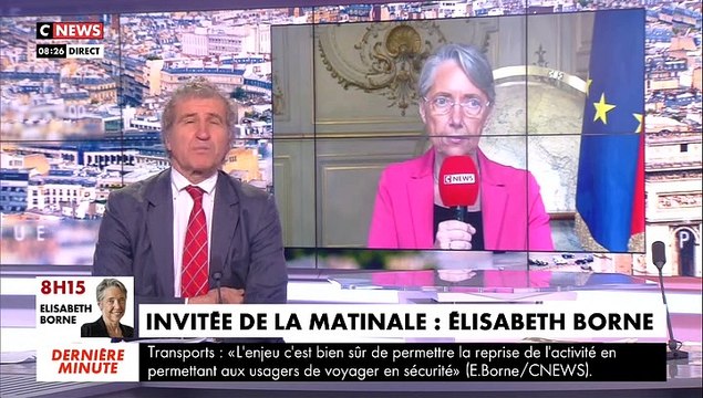 Coronavirus - Visiblement très gênée, la Ministre Elisabeth Borne fini par concéder sur CNews qu'on pourra bien passer librement d'une zone rouge à une zone verte...