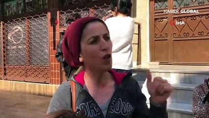 Uzun namlulu silahlarla geldiler... Mahalle sokağa döküldü