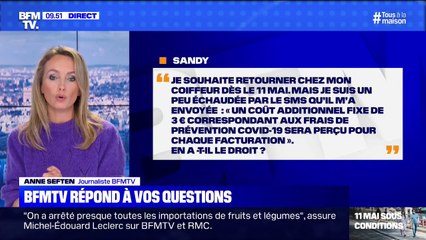 Coronavirus: mon coiffeur a-t-il le droit de me faire payer un supplément ? BFMTV vous répond