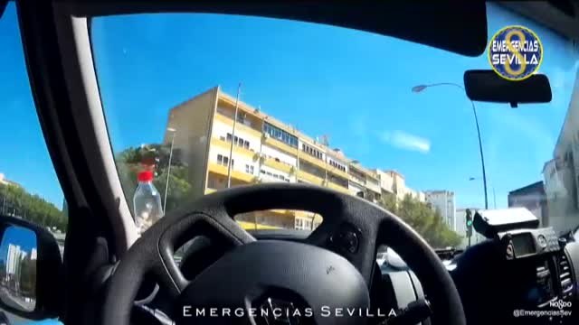 Espectacular persecución policial por las calles de Sevilla
