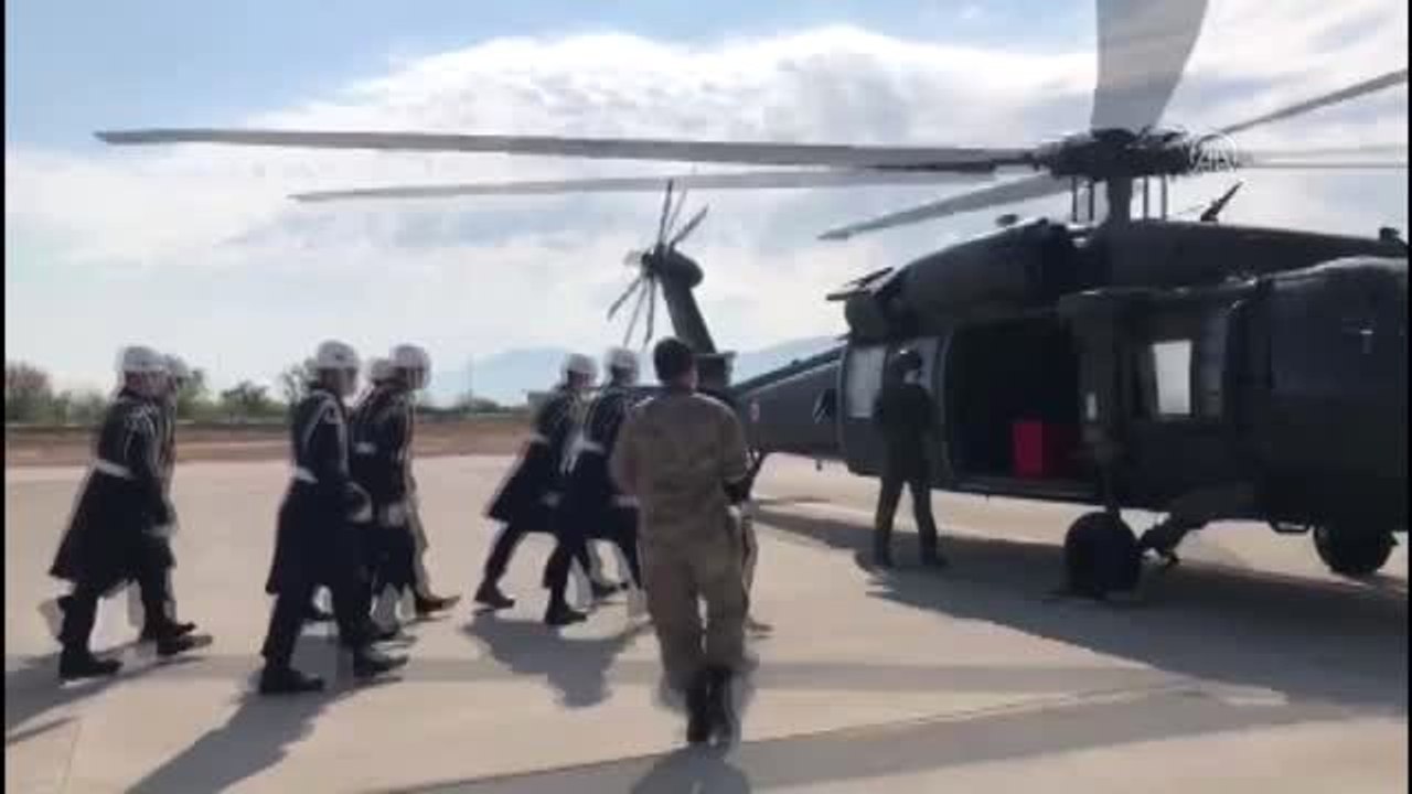 Munzur Çayı'nda akıntıya kapılarak şehit olan Uzman Çavuş Güneş için tören düzenlendi