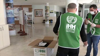 İHH’dan evsizlere yardım