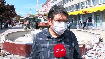 'Sevda Çeşmesi' yıkıldı! Edirne ikiye bölündü