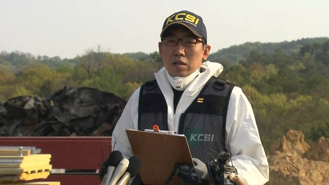 [현장영상] 이천 물류창고 1차 합동감식 마무리... 화재 원인 조사 / YTN