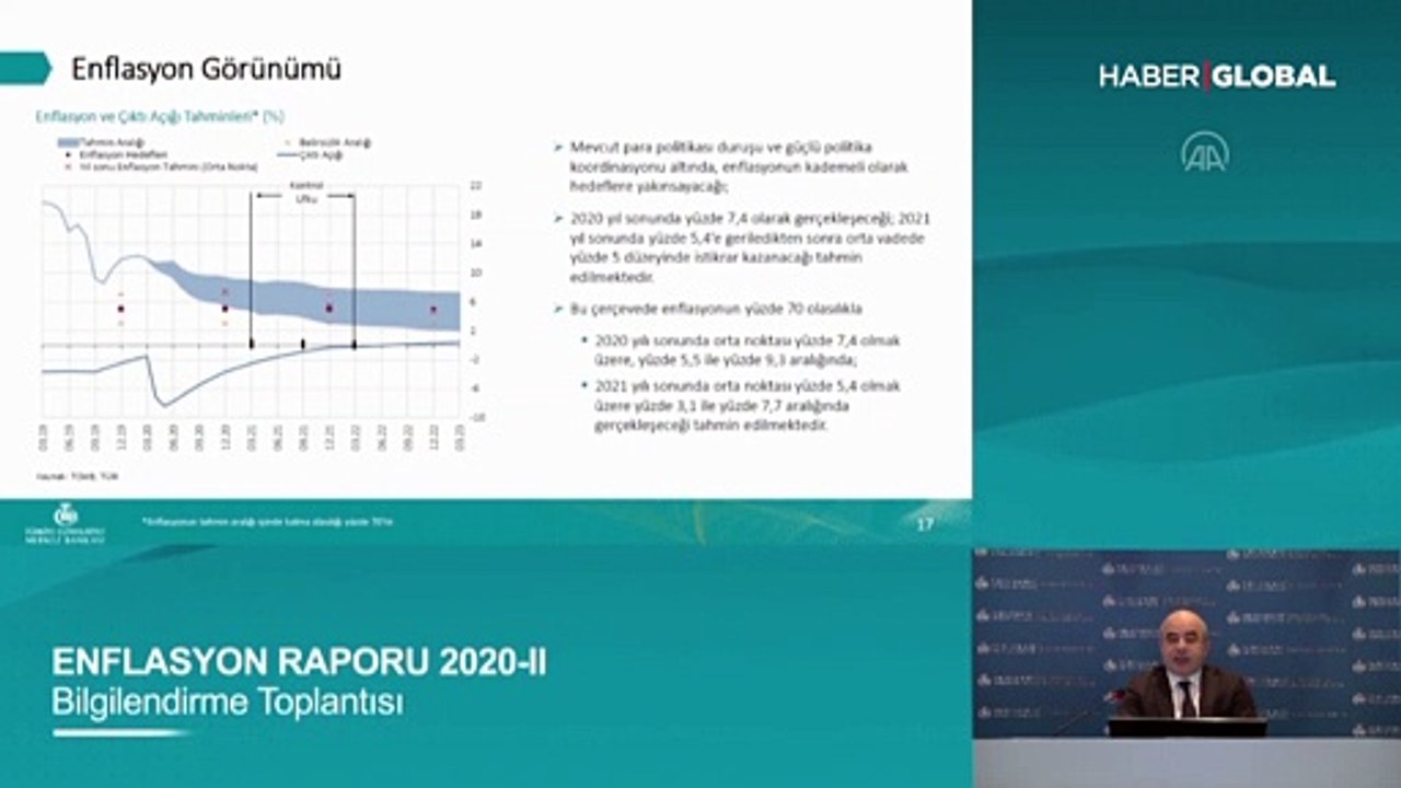 Merkez Bankası enflasyon raporunu açıklıyor