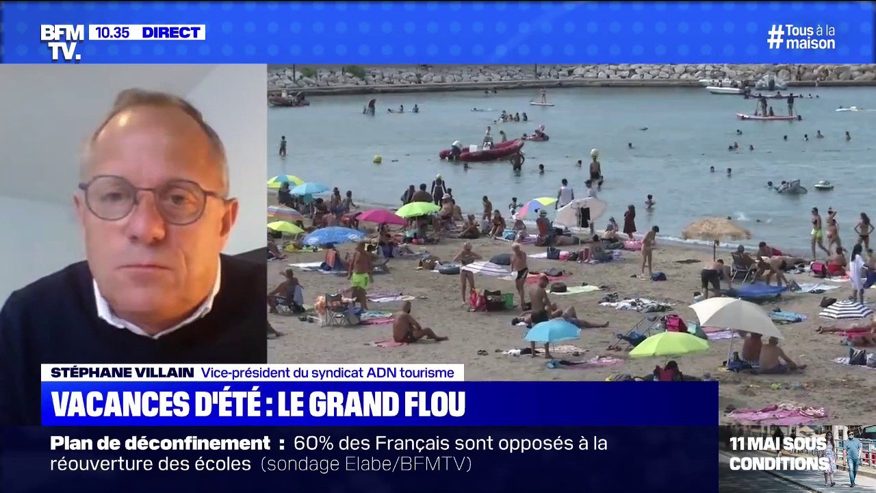 Vacances d'été: selon le syndicat ADN tourisme, "beaucoup de professionnels du tourisme sont au bord du gouffre"