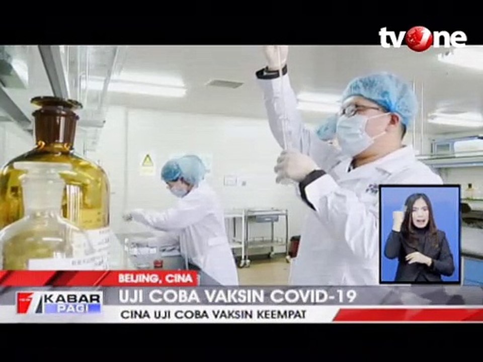 Cina Uji Coba Vaksin Covid19 yang Keempat