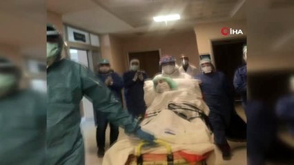 Huzurevinde kalan 94 yaşındaki iki kadın korona virüsü yendi