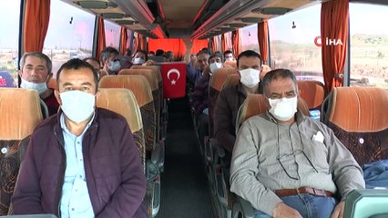 14 gün karantina süreci dolan 235 kişi memleketlerine uğurlandı