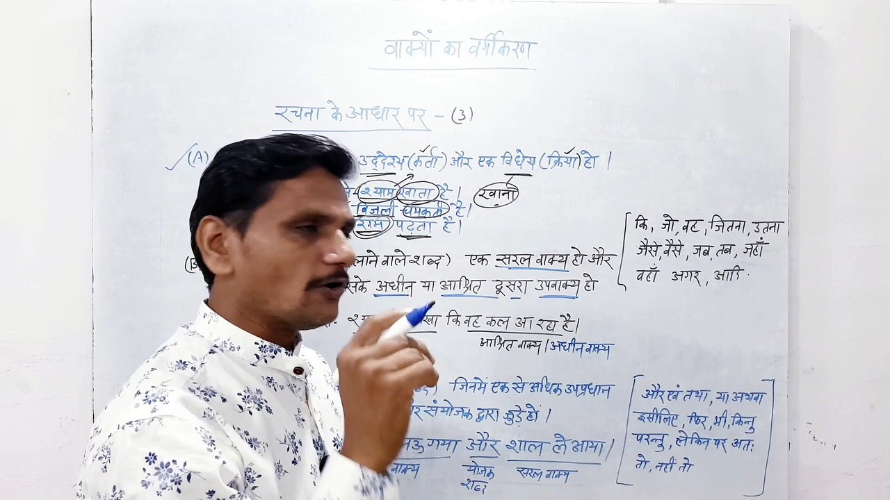 saral vakya sanyukt vakya mishra vakya trick ! सरल, संयुक्त तथा मिश्र वाक्य की पहचान !saral vakya ! sanyukt vakya ! mishra vakya